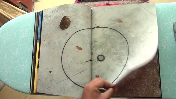 Joker — spread, a circle drawn on the ground